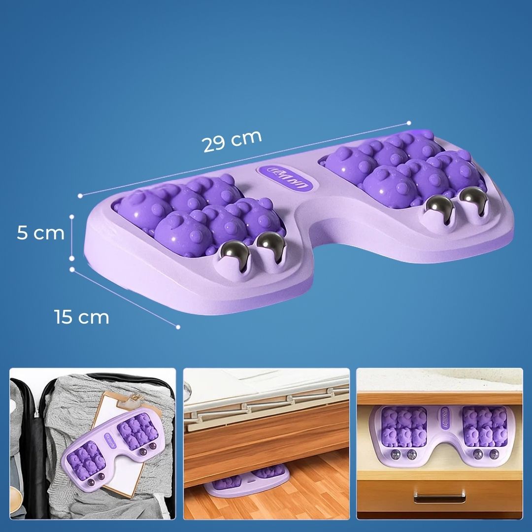 FootEase | Foot Massage Roller – Plantar Fasciitis Relief – Deep Tissue Pressure – Improves Circulation – All-Day Home Comfort