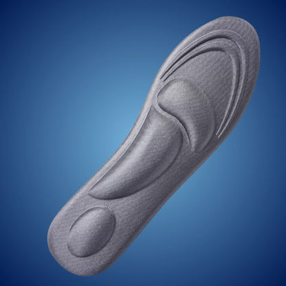 ComfortFlex 4D Memory Foam Insoles | Foot Pain Relief - Enhanced Foot Comfort - Cushioned Arch - Heel Support