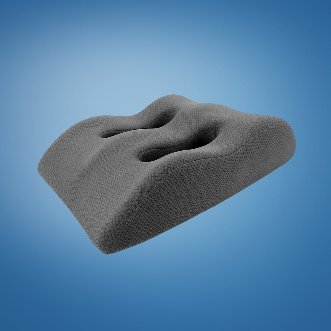 ElevateEase | Leg Elevation Pillow – Improve Circulation & Swelling Relief – Memory Foam with Breathable Cover – Tired Legs Support