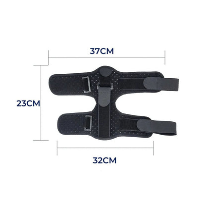 StrideGuard Drop Foot Brace Support | Foot and Ankle Support - Lifts Front Foot - Improves Gait - Reduces Falls - Alleviates Pain for Mobility Aid