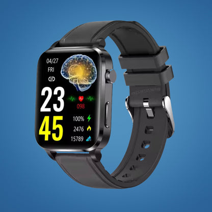 GlucoWell | Non-Invasive Diabetes Smartwatch – Blood Sugar Monitor – HD Display – Pain-Free Glucose Tracking for Adults