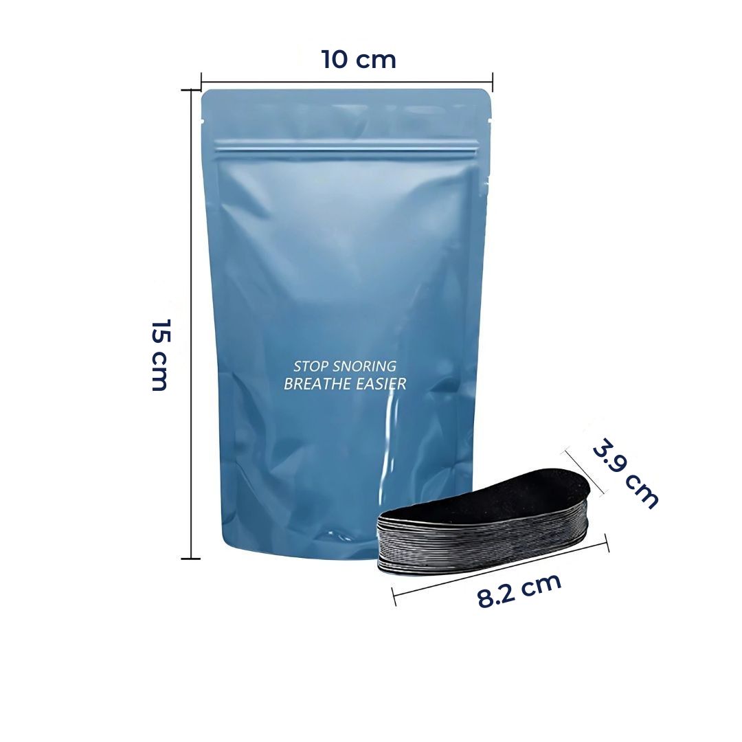 BreatheEase Mouth Tape for Sleep | Anti Snoring - Better Sleep - Better Nasal Breathing - Improve Sleep Quality - Sleep Apnoea