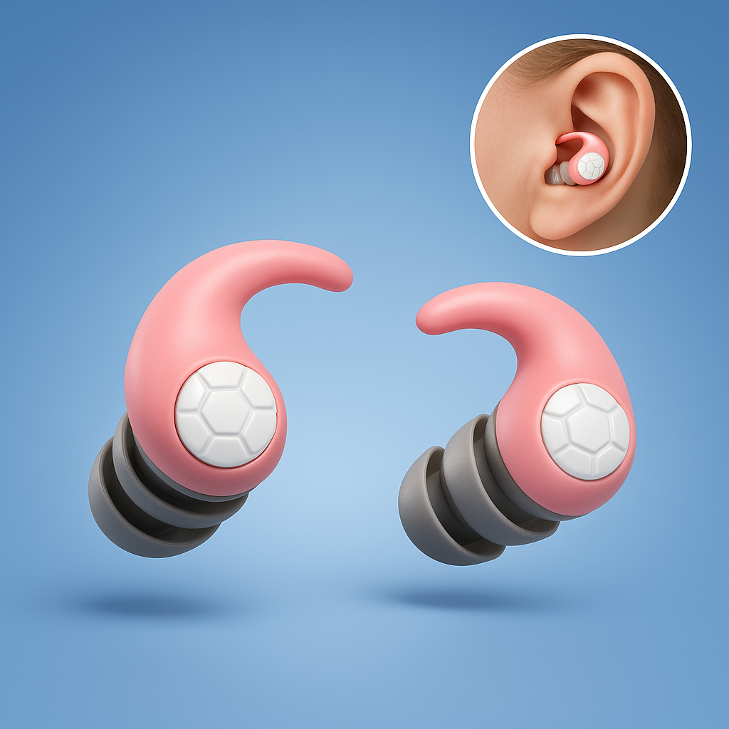 SilentEase | Noise-Reducing Earplugs – Soft Reusable Silicone – Comfortable Fit – Sleep & Travel