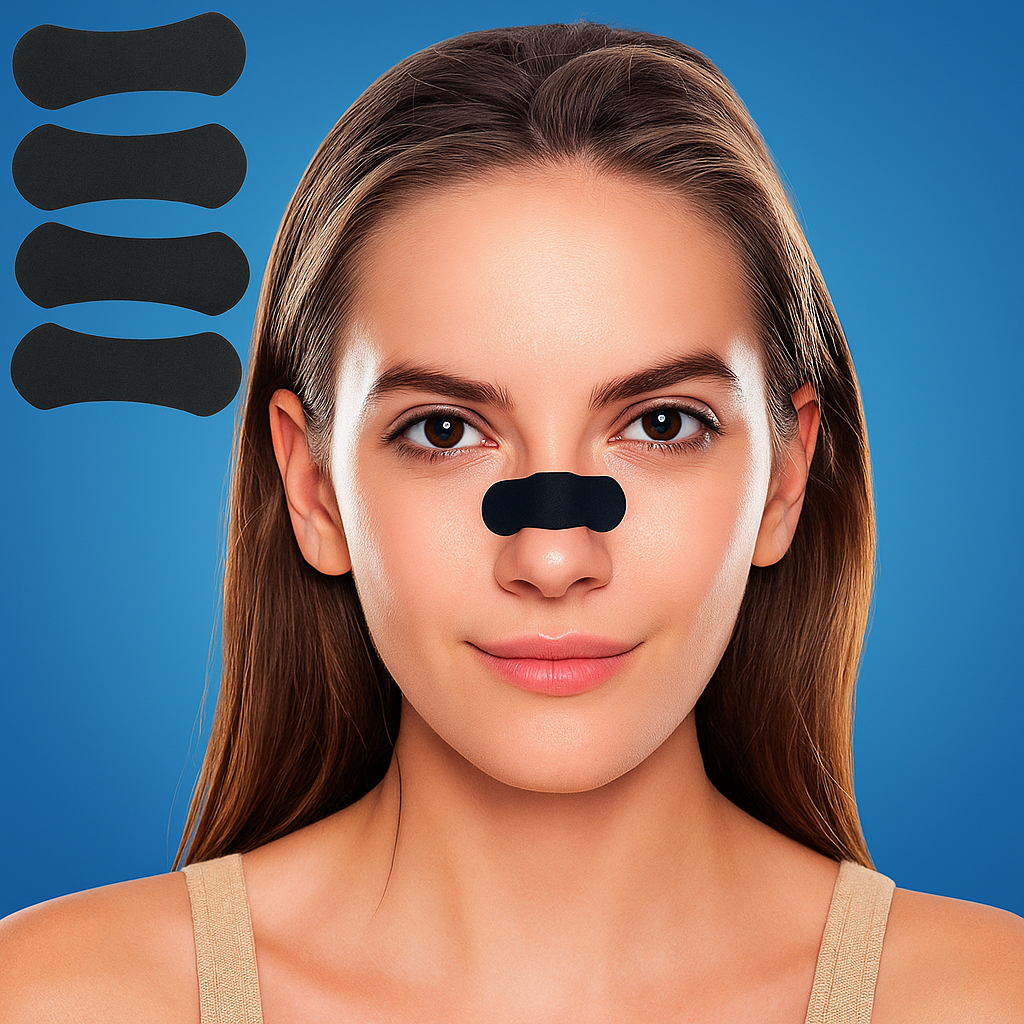AirEase | Nasal Strips – Snoring Relief – Breathable Mesh – For Restful Sleep