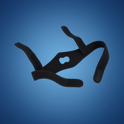 SilentEase | Anti-Snoring Chin Strap – Full Head Design – Breathable Neoprene – Ideal for Sleep Apnoea Relief