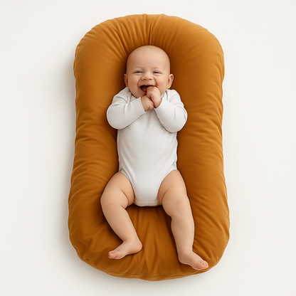 CradleCare | Orthopedic Baby Pillow – Flat Head Prevention – Memory Foam – Newborn Support