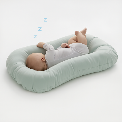 CradleCare | Orthopedic Baby Pillow – Flat Head Prevention – Memory Foam – Newborn Support