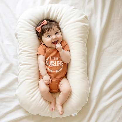 CradleCare | Orthopedic Baby Pillow – Flat Head Prevention – Memory Foam – Newborn Support