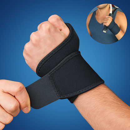 FlexiSupport Orthopedic Wrist Brace | Adjustable Fit - for Pain Relief and Stability in Injuries - Arthritis and Carpal Tunnel