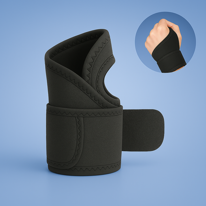 FlexiSupport Orthopedic Wrist Brace | Adjustable Fit - for Pain Relief and Stability in Injuries - Arthritis and Carpal Tunnel