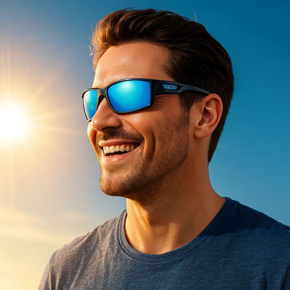 ClearCast | Polarised Fishing Sunglasses – UV400 – Photochromic Anti-Glare Lenses – Ideal for Outdoor Sports & Fishing