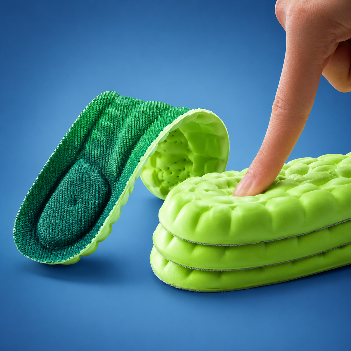 CloudStride | Ultra-Soft Running Insoles – Cushioned Comfort & Everyday Support