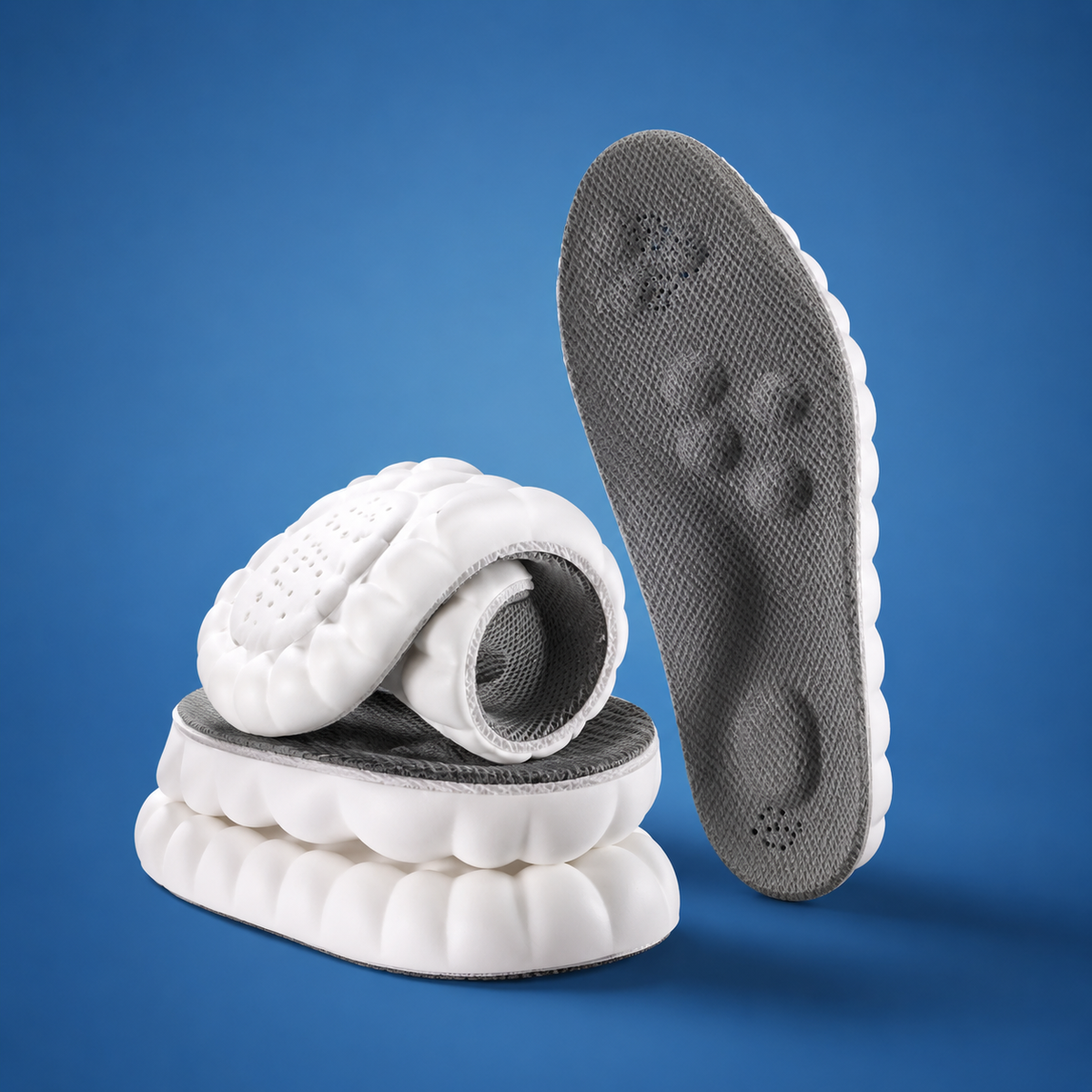 CloudStride | Ultra-Soft Running Insoles – Cushioned Comfort & Everyday Support