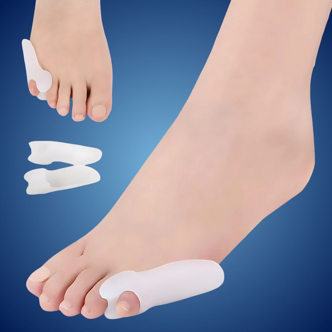 BunionGuard Quintus Varus | Toe Separator for Little Toe - Bunion Protection Gel - Misalignment - Pain Relief