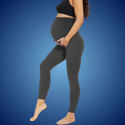 MammaComfort High Waist Maternity Leggings | Soft and Stretchy - Supportive and Versatile for Expecting Mothers
