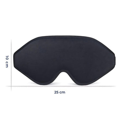 DreamSeal 3D Sleep Eye Mask | Light Blocking Mask - Sleep Blindfold - for Travel - Meditation - Insomnia - Deep Sleep - Adjustable Strap