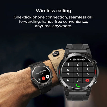 Duratech Smartwatch | 110+ Sports Modes - Comprehensive Health Tracking - Bluetooth Calling - Waterproof Smartwatch