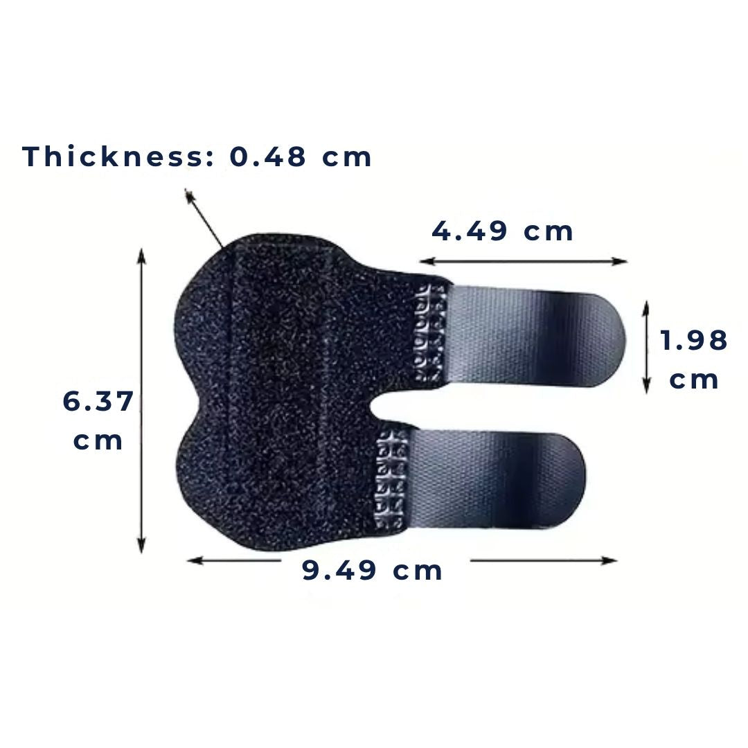 FingerEase Adjustable Finger Rail | Comfortable - Daily Support During Writing - Typing - Gaming - Crafting