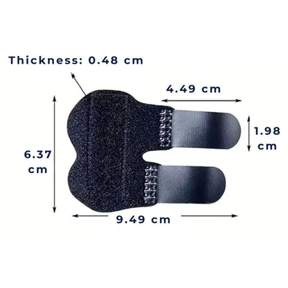FingerEase Adjustable Finger Rail | Comfortable - Daily Support During Writing - Typing - Gaming - Crafting