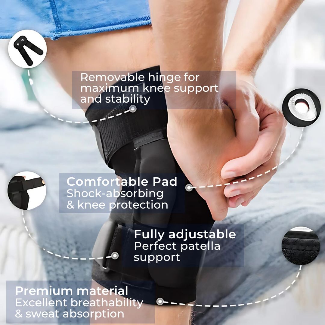 FlexGuard ACL Knee Brace | Knee Support - Knee Stability - Reduces Pain and Swelling - Limits Motion - Protects Knee - Improves Recovery