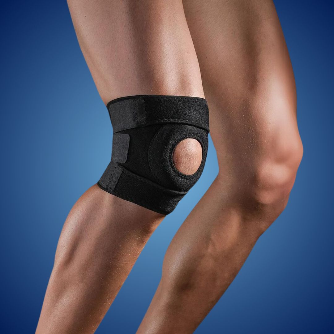 FlexiKnee Adjustable Knee Protection | Customisable Support and Cushioning - for Injury Prevention and Comfort During Activities