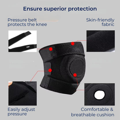 FlexiKnee Adjustable Knee Protection | Customisable Support and Cushioning - for Injury Prevention and Comfort During Activities