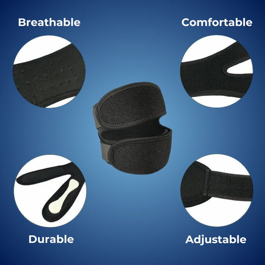 KneeEase | Knee Support Brace – Pain Relief for Arthritis – Breathable & Adjustable – Ideal for Walking & Recovery