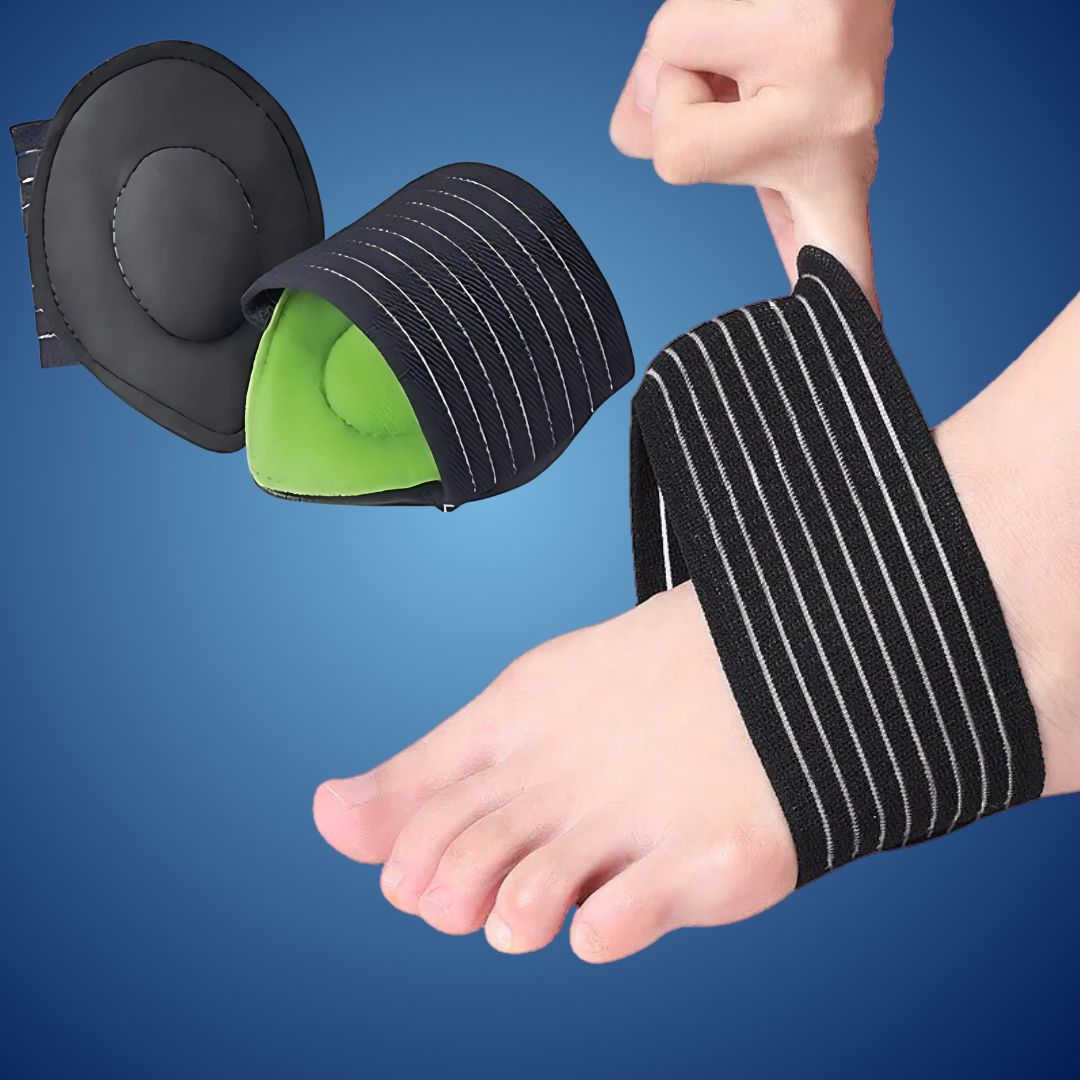 FootEase Arch Support for Plantar Relief | Alleviate Pain and Enhance Comfort for Walking, Running and Standing
