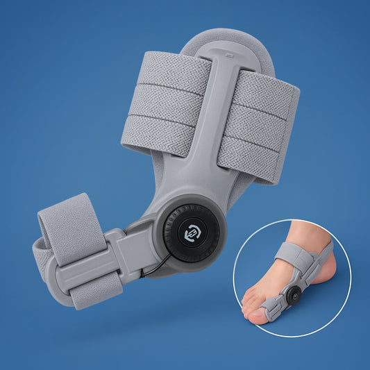 BunionEase Adjustable Relief Brace | for Hallux Valgus - Gently Correct and Alleviate Pain Associated with Bunions