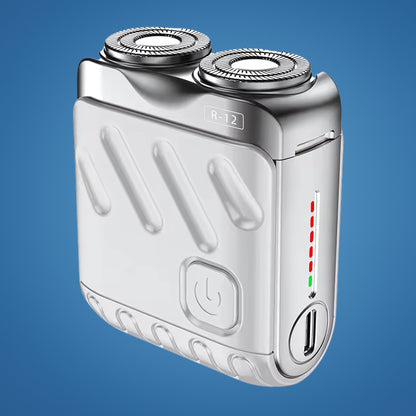 SmoothEdge | Rotary Electric Shaver – Dual-Ring Blades – Water-Resistant – Men's Grooming