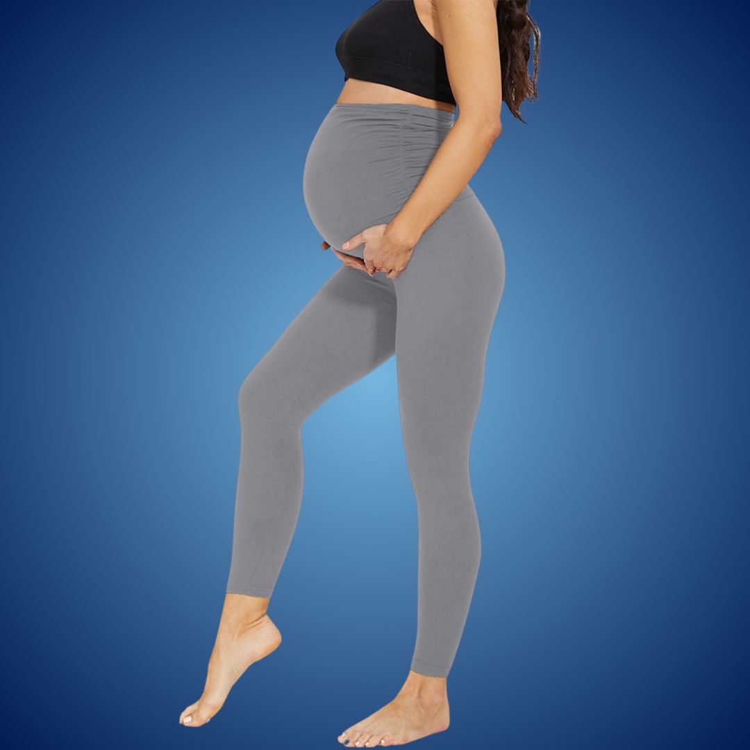 MammaComfort High Waist Maternity Leggings | Soft and Stretchy - Supportive and Versatile for Expecting Mothers