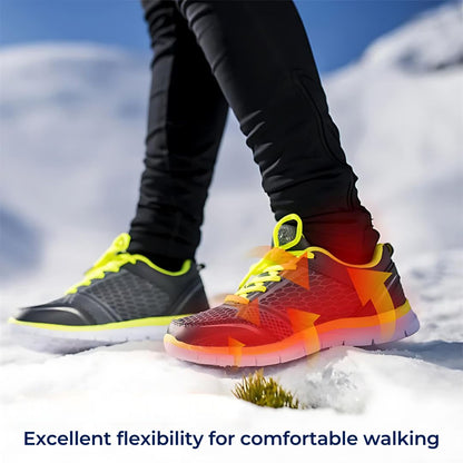 HeatFeet Heating Shoe Insole  | Heating Adjustable Inserts - Temperature Control - Cold Weather - Cold Feet