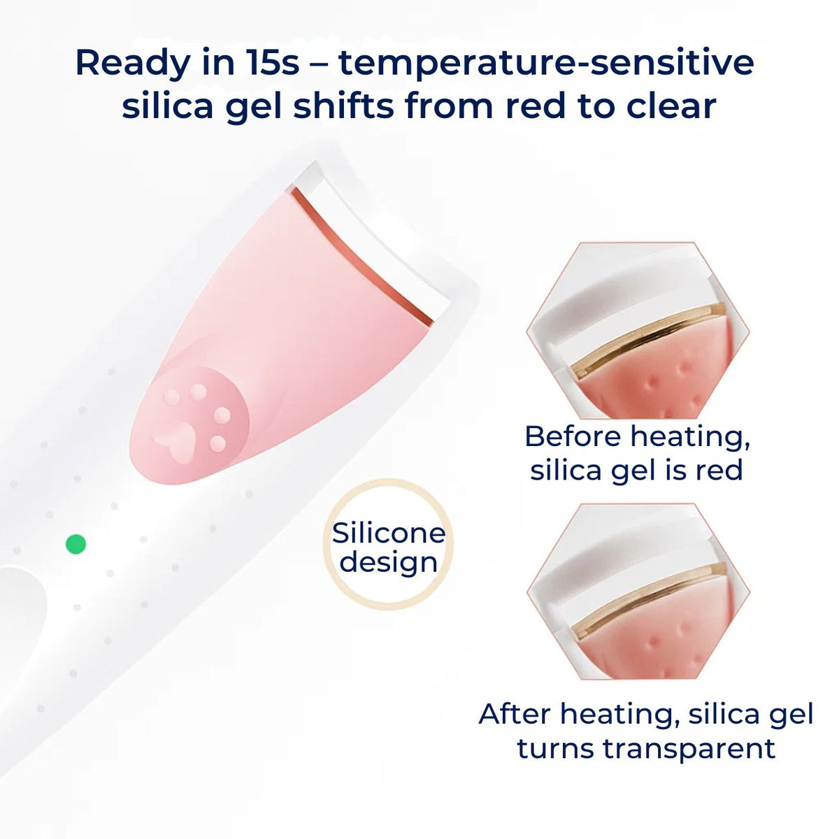 LashLift Pro | Heated Eyelash Curler – Long-Lasting Lift – Anti-Burn Comb – Quick Heat-Up – Safe Natural Curl – For All Lash Types
