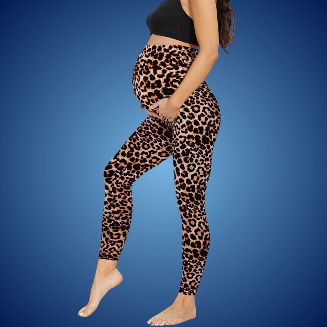 MammaComfort High Waist Maternity Leggings | Soft and Stretchy - Supportive and Versatile for Expecting Mothers