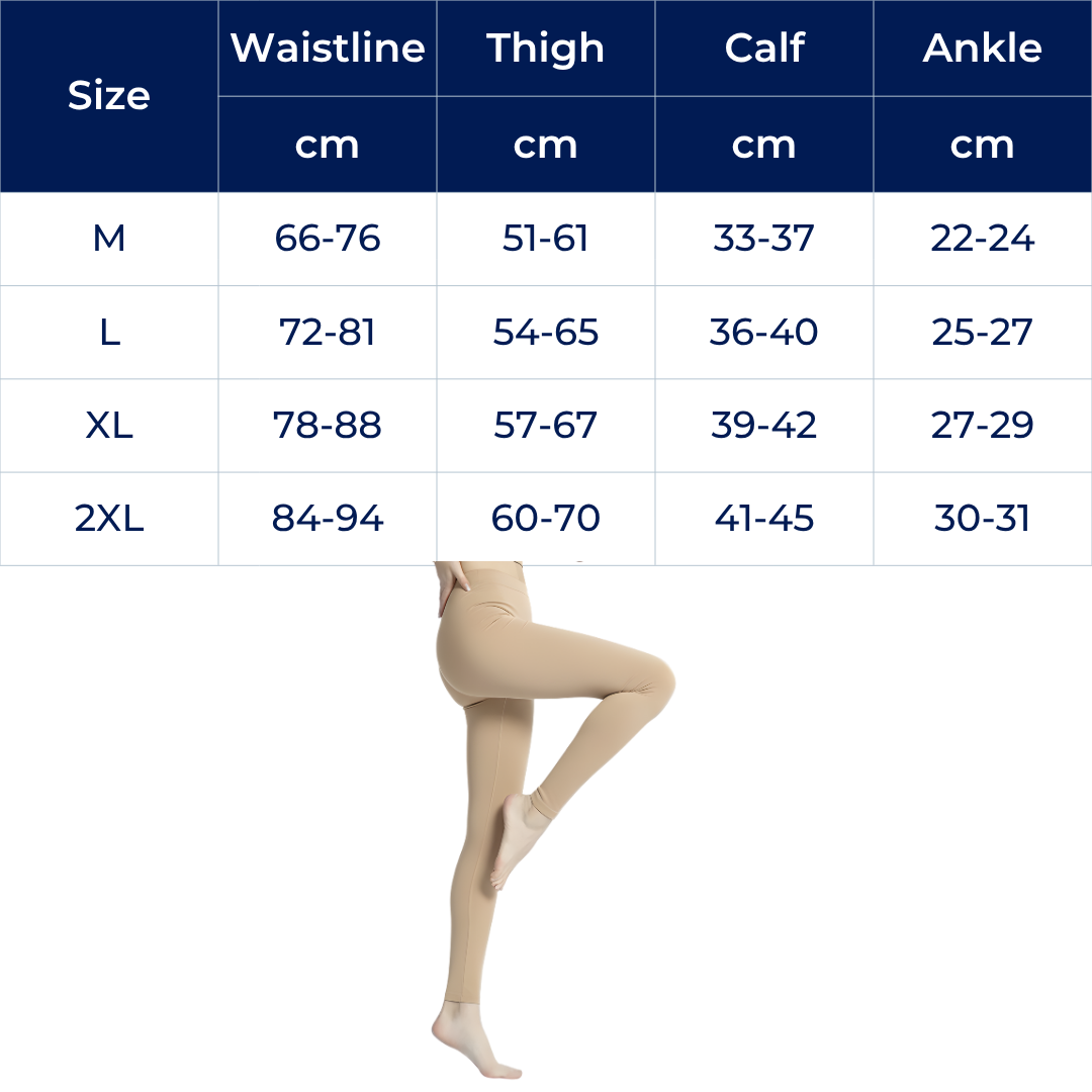 LightLegs | Compression Pantyhose for Women – Graduated Pressure – Improves Circulation – Relieves Pain – Reduces Swelling – All-Day Comfort