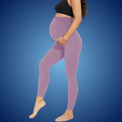 MammaComfort High Waist Maternity Leggings | Soft and Stretchy - Supportive and Versatile for Expecting Mothers