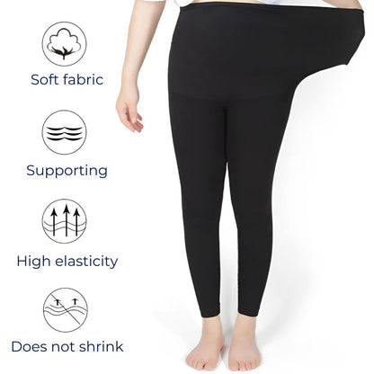 MammaComfort High Waist Maternity Leggings | Soft and Stretchy - Supportive and Versatile for Expecting Mothers