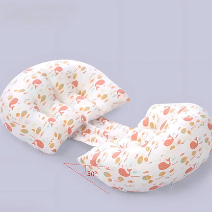 MomEase Comfort Best Maternity Pillow | Pillow for Pregnant Women - Side Sleeping and Postpartum Recovery - Pregnancy Sleep Pillow