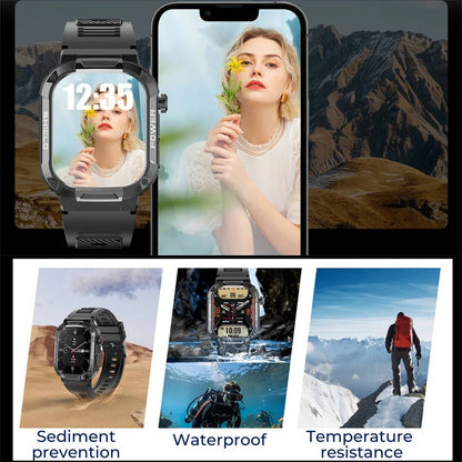 ProActive Xtreme Rugged Smartwatch | Health and Fitness Tracker - 110+ Sports Modes - Sleep Tracking - Durable Smartwatch