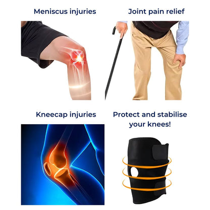 ProFlex Knee Support with Adjustable Compression | for Pain Relief - Injury Recovery - Arthritis and Sports Stability