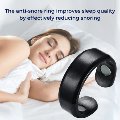 QuietRest Anti-Snore Ring | Reduces Snoring for Better Sleep - Helps Clear Airways and Improves Rest Quality