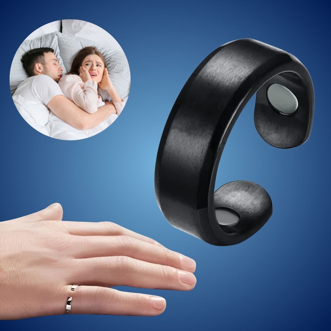 QuietRest Anti-Snore Ring | Reduces Snoring for Better Sleep - Helps Clear Airways and Improves Rest Quality