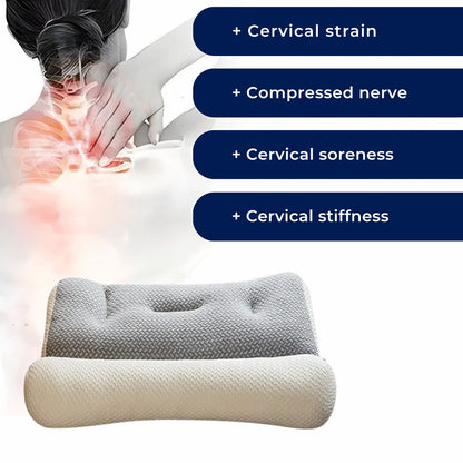 SleepAlign Orthopedic Neck Pillow For Sleeping | Cervical Spine Support - Pain Relief - Reduced Snoring - For All Sleep Positions