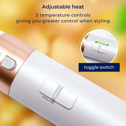 StyleWave 5 In 1 Airwrap Hair Styler | Drying - Curling - Smoothing | Versatile Heat Protection Tool for Salon-Quality Results
