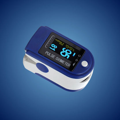 VitalSense Fingertip Pulse Oximeter with OLED Display | for Blood Oxygen SpO2 - Pulse Rate Monitoring - Portable and Accurate Oximeter