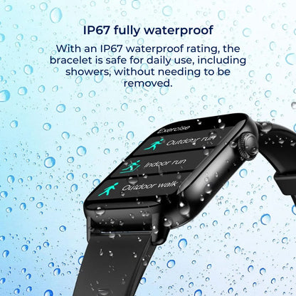 WellnessPro Health Smartwatch | Tracks Heart Rate - Blood Pressure Tracking - Sleep Activity Tracking