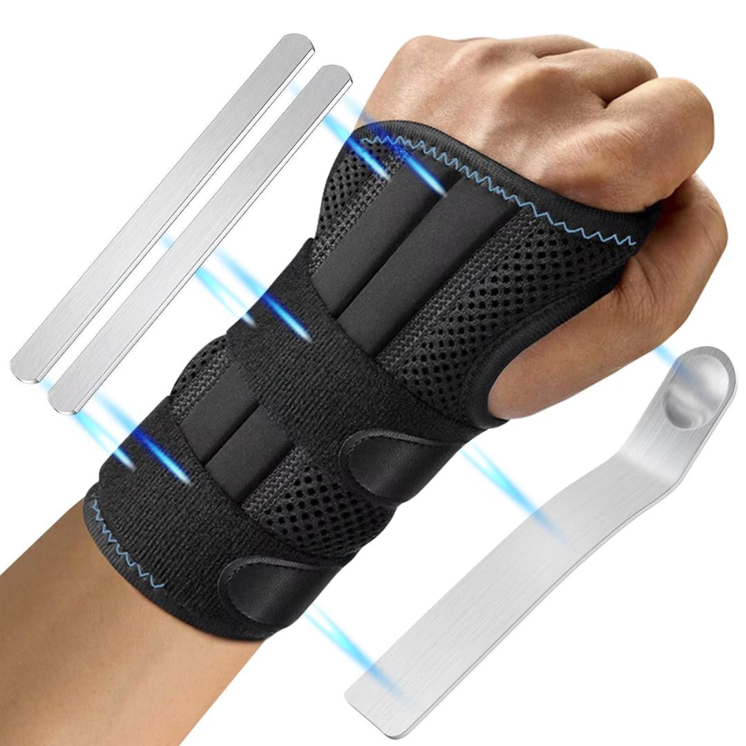 WristGuard Secure Wrist Bandage | Injury Recovery - Carpal Tunnel - Arthritis - Sports - Daily Support