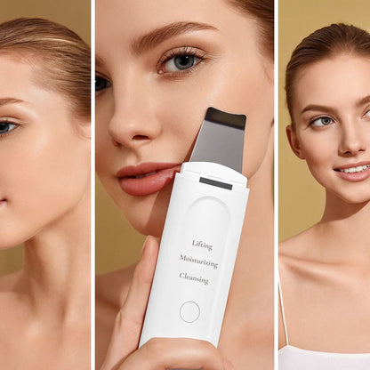 GlowSonic | Ultrasonic Facial Wand – Deep Cleansing – 33,000 Vibrations – At-Home Skincare Tool