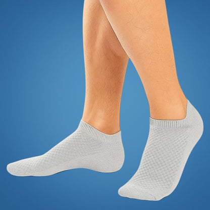 FreshStep | Men’s Bamboo Low-Cut Socks – Moisture-Wicking – Soft Elastic Fibre – Sweat-Free All-Day Comfort – Durable Odour Control
