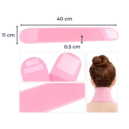 NeckSculpt | Anti-Wrinkle Neck Patch – Hydrates & Firms Loose Skin – Reusable Medical-Grade Silicone – Erase Tech Neck Lines & Comfort